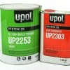 (1) U-Pol 2253 Urthane Primer Filler 1 Gal & (1) U-Pol 2303 Fast Hardener 1L Kit -CANGUN1 SHOP 2253 2303 large