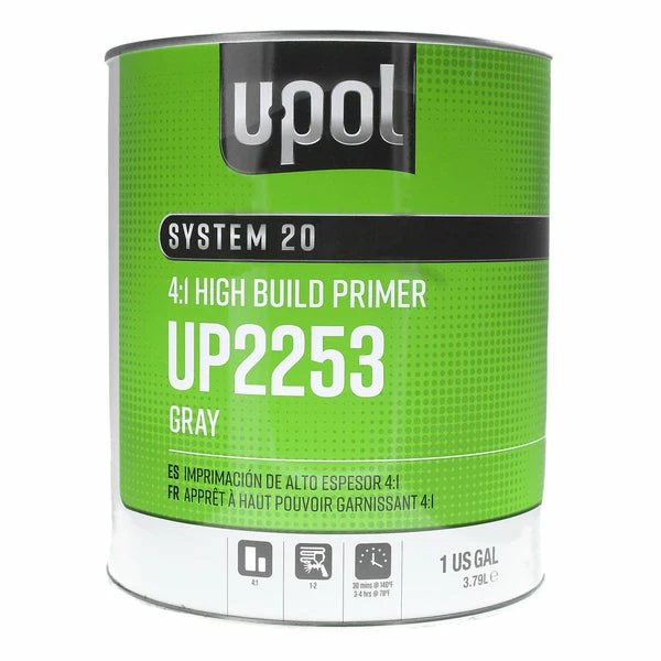 U-Pol 2253 System 2025 DTM 2K Hs Urethane Primer Filler - 1 Gallon ONLY 3 U-Pol 2253 System 2025 DTM 2K Hs Urethane Primer Filler - 1 Gallon ONLY