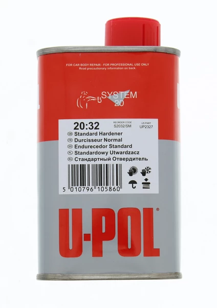 U-POL 2327 S2032 Standard Hardener, 250ml Upol 3 U-POL 2327 S2032 Standard Hardener, 250ml Upol