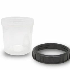 3M PPS 16001 Mixing Cup And Collar, Standard, 22 Oz. (1 Cup & 1 Collar)