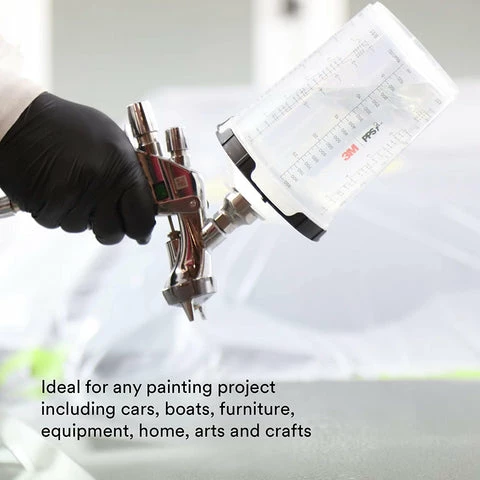 3M Spray Gun Cup, Lids/Liners, 1 Paint Cup, 50 Lids And Liners, 32 Sealing Plugs 6 3M Spray Gun Cup, Lids/Liners, 1 Paint Cup, 50 Lids And Liners, 32 Sealing Plugs - Image 4