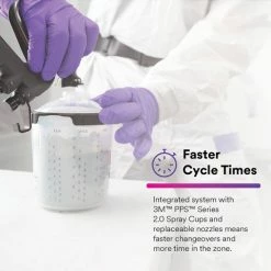 3M Performance Gravity HVLP Atomizing Head Refill Kit, 26714, Size 1.4, Orange 10 3M Performance Gravity HVLP Atomizing Head Refill Kit, 26714, Size 1.4, Orange -CANGUN1 SHOP 3m 26714 a 4 large