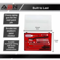 Automotive Spray Paint Gun Cleaning Kit 22pc Airbrush Cleaner Supplies ABN 808426 -CANGUN1 SHOP abn 808426 4 d3101671 7d09 4ba2 b612 fb7f37dd87c4 large