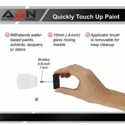 30mL Auto Paint Touch Up Bottles With Brush And Marble, 50pk ABN 809034 -CANGUN1 SHOP abn 809034 5 large