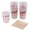 Automotive Paint Mixing Cups - 25pc 20oz Epoxy Mixing Cups And Sticks ABN 813857 -CANGUN1 SHOP abn 813857 1 large