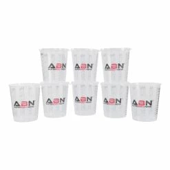Automotive Paint Mixing Cups - 100pc 64oz Plastic Measuring Cups ABN 815509 -CANGUN1 SHOP abn 815509 5 large
