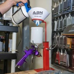 Paint Spray Gun Holder - Standing 3 Hook Gravity HVLP Spray Gun Rack ABN 822798 -CANGUN1 SHOP abn 822798 4 large