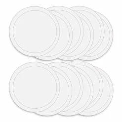 Paint Mixing Cup Lids, 12 Pack, For 32oz Ounce (1qt Quart) Containers ABN 8439_12PACK, 12-Pack