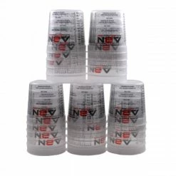 16oz / 473mL Paint Mixing Cup With Calibrated Mixing Ratios ABN 1500_PARENT -CANGUN1 SHOP abn 201500 25pk large