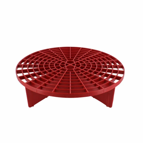 Grit Guard Insert (Red) - Fits 12 Inch Diameter Bucket 3 Grit Guard Insert (Red) - Fits 12 Inch Diameter Bucket