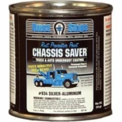 Magnet Paint & Shellac Co. Rust Prevention Paint Chassis Saver, Silver Aluminum, 1/2 Pint