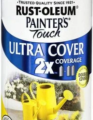 Rust-Oleum Painter's Touch 2X 12 Oz Sun Yellow Cover Spray Paint Gloss [Set Of 6]6