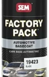 SEM 19423 Factory Pack-GM WA8555 BLACK-12 Oz. Aerosol