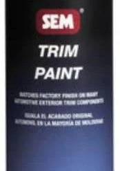 Charcoal Trim Paint (SEM39033) Category: Auto Body Paints