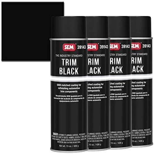 SEM 39143 Trim Black Aerosol (4) 3 SEM 39143 Trim Black Aerosol (4)