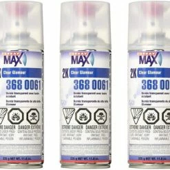 USC SprayMax 2K Glamour High Gloss Aerosol Clear (3 Pack)