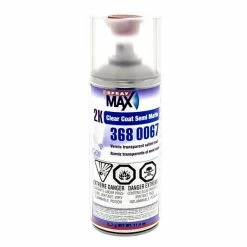 SprayMax 3680067 2K Clear Coat Semi Matte