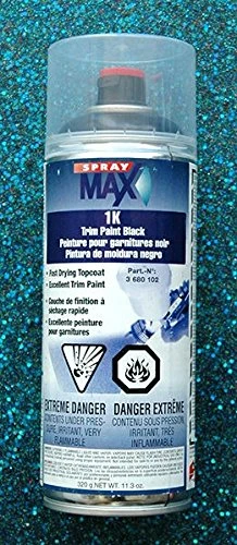 SprayMax 3680103 1K Trim Paint Matte Black 3 SprayMax 3680103 1K Trim Paint Matte Black