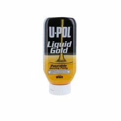 U-POL 670 (UPOL 670) Liquid Gold Pourable Glazing Putty 615ml Bottle W/ Hardener